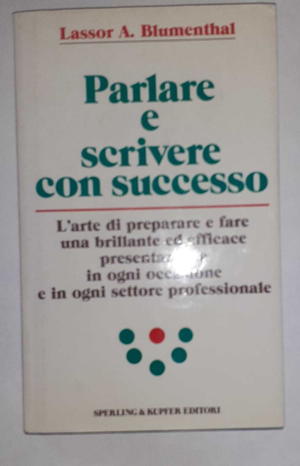 Parlare e scrivere con successo - copertina