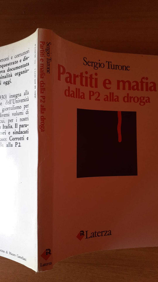 Partiti e mafia. Dalla P2 alla droga - copertina