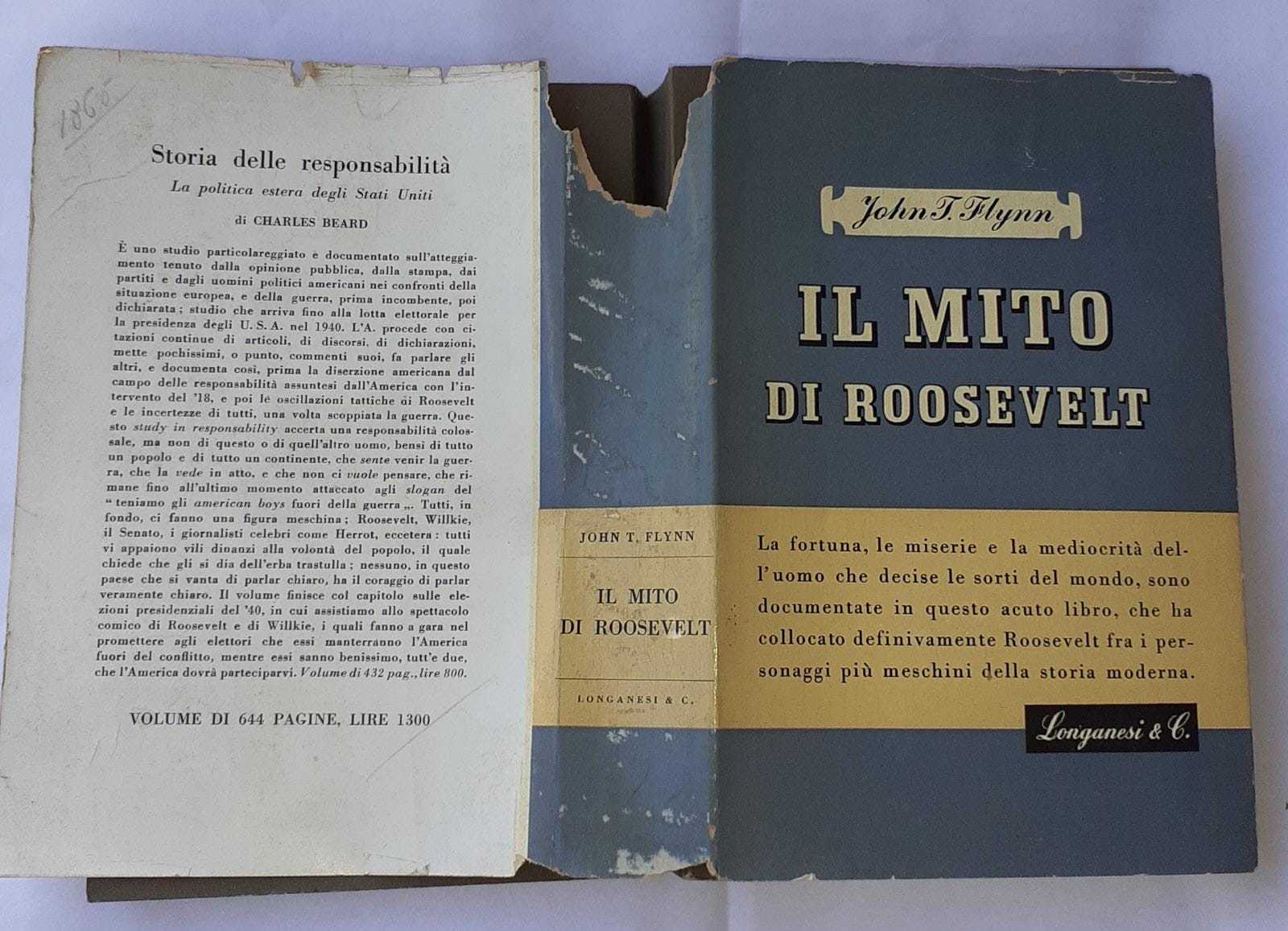 Il mito di Roosevelt - copertina
