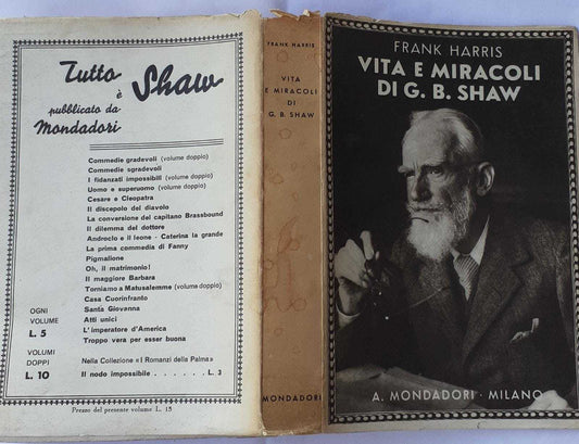 Vita e miracoli di G.B. Shaw - copertina