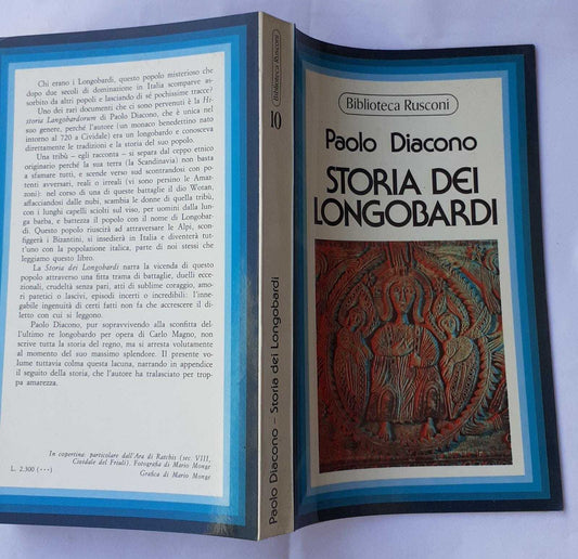 Storia dei Longobardi - copertina