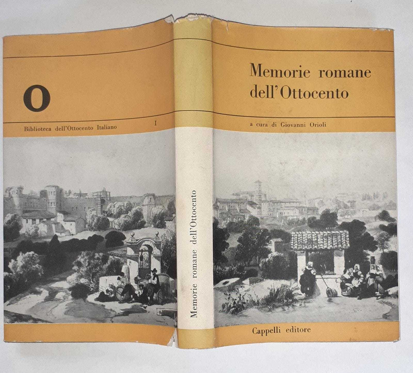 Memorie romane dell'ottocento - copertina