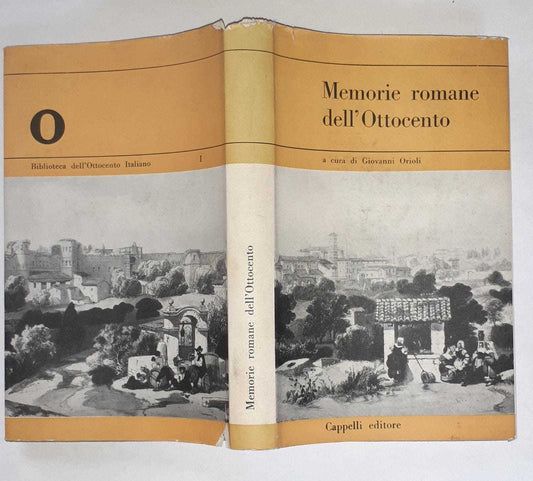Memorie romane dell'ottocento - copertina