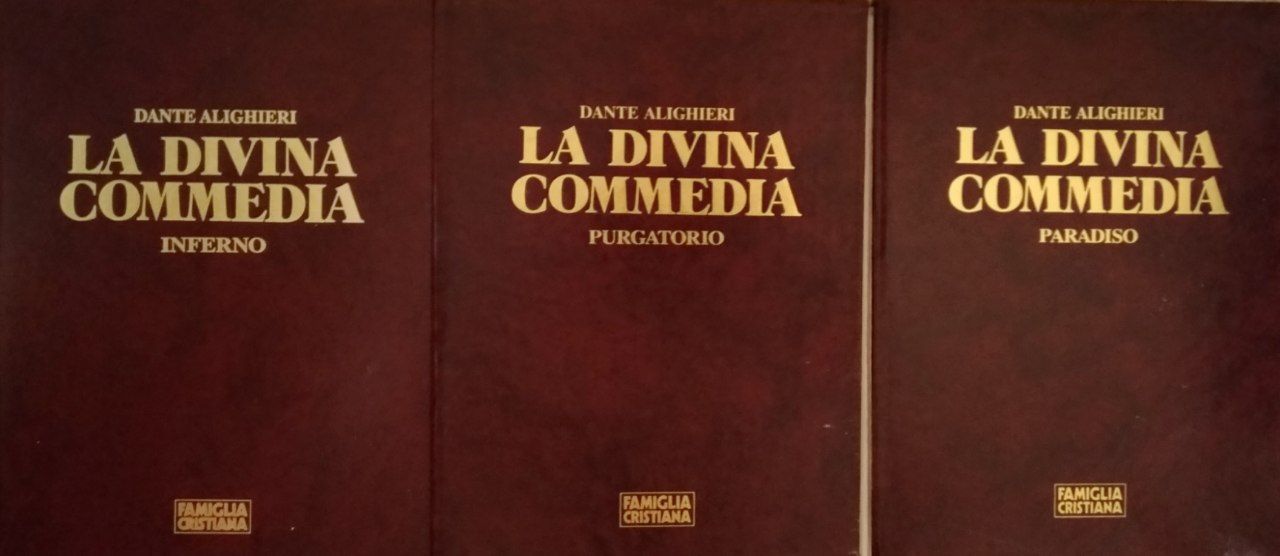 La Divina Commedia . Inferno, Purgatorio, Paradiso - copertina