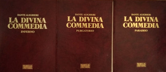 La Divina Commedia . Inferno, Purgatorio, Paradiso - copertina
