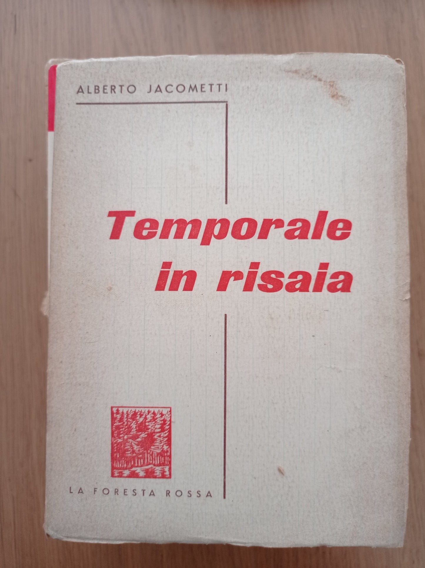 Temporale in risaia - copertina