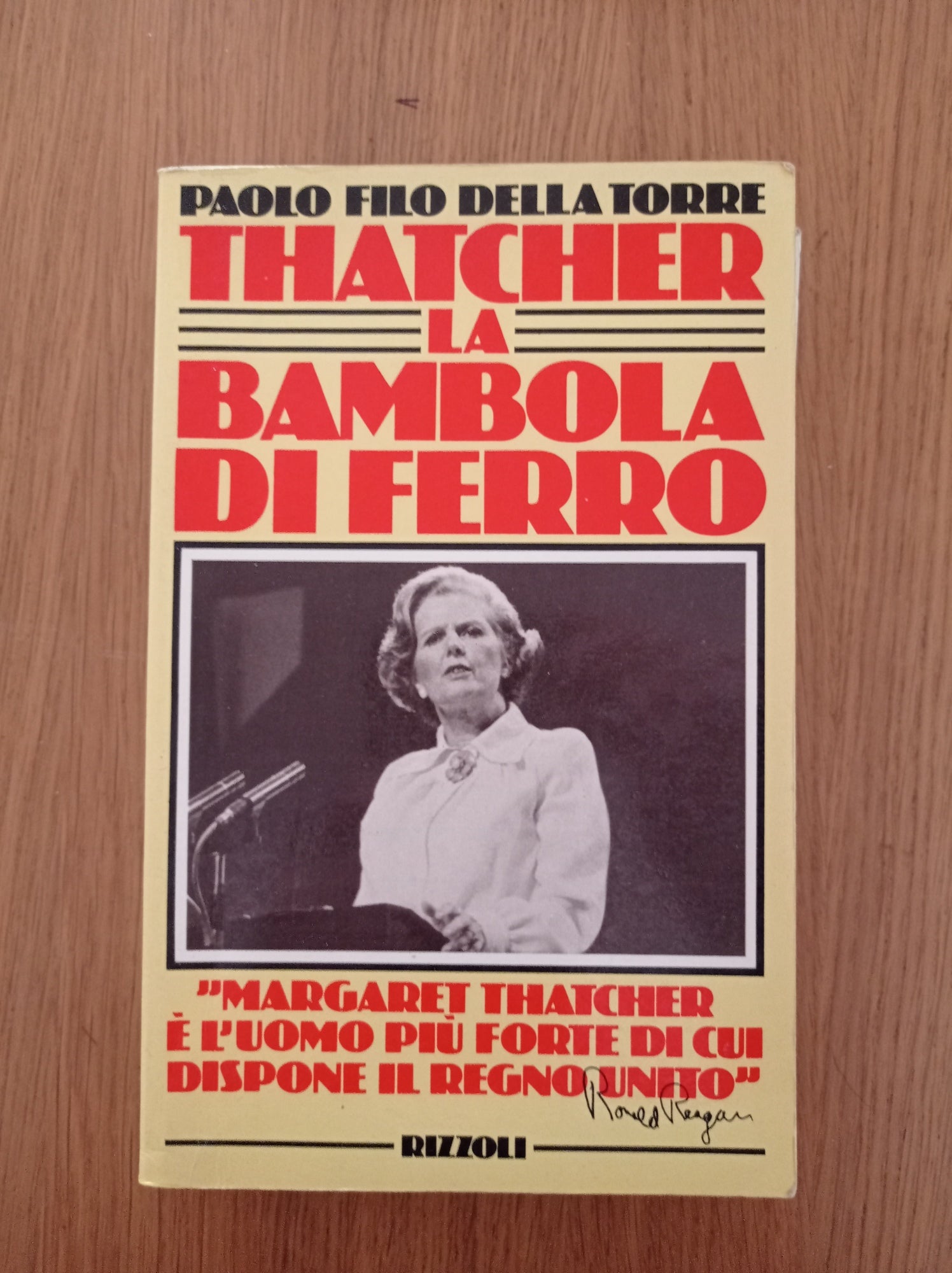 Thatcher la bambola di ferro - copertina