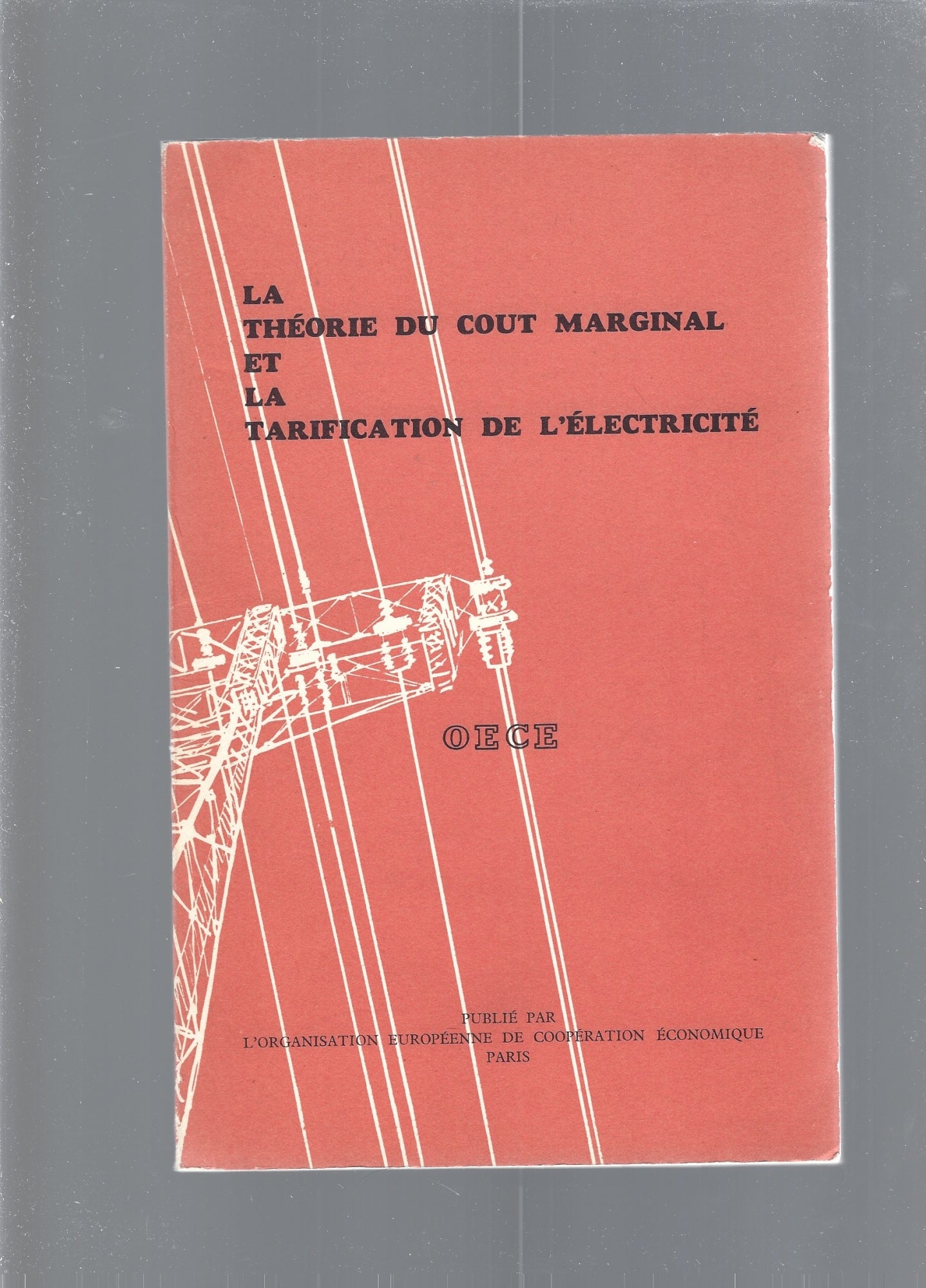 La theorie du cout marginal et la tarification de l'électricitè - copertina