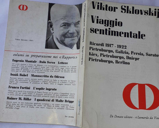 Viaggio sentimentale - copertina