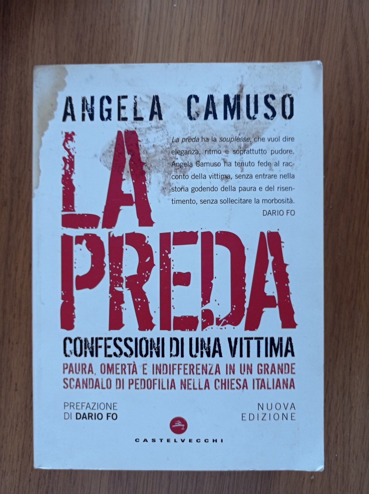 La preda: Confessioni di una vittima - copertina