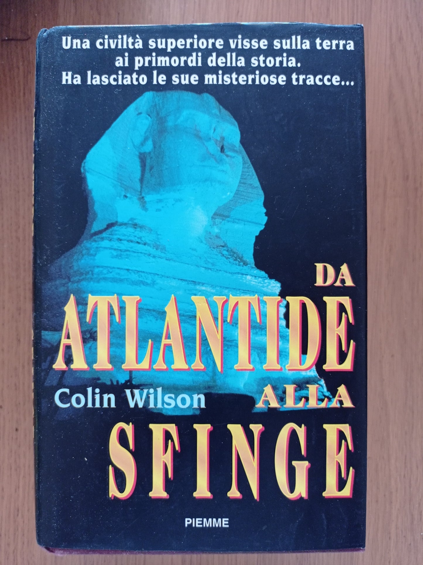 Da Atlantide alla sfinge - copertina
