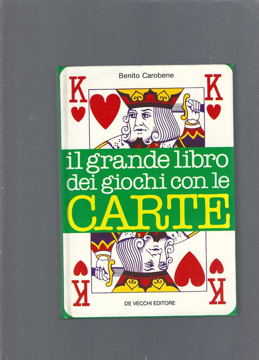 IL GRANDE LIBRO DEI GIOCHI CON LE CARTE - copertina