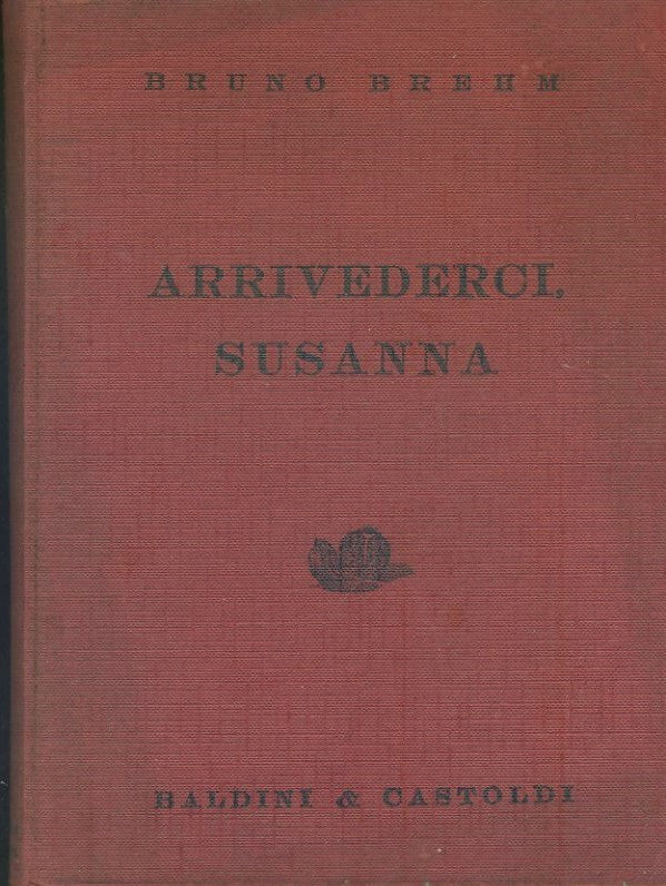 Arrivederci,Susanna - copertina
