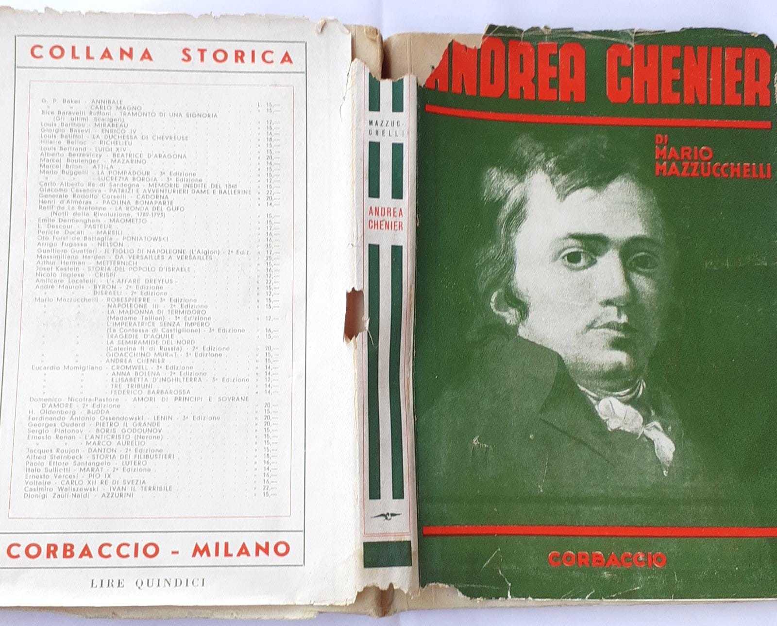 Andrea Chenier - copertina