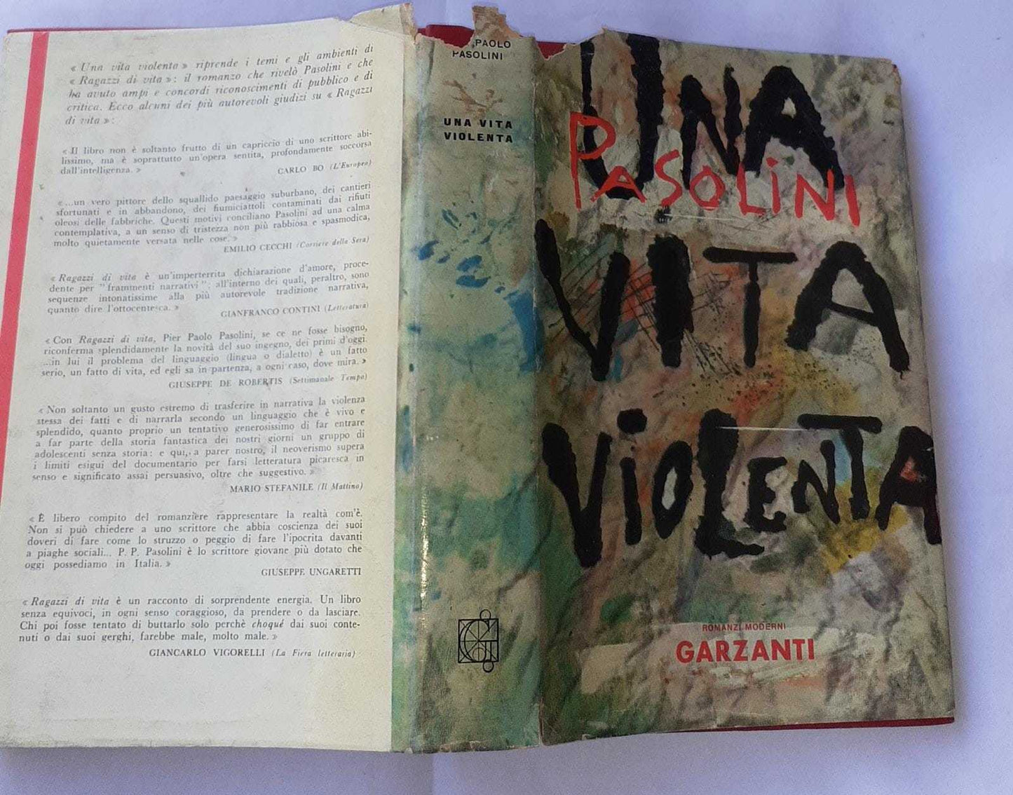 Una vita violenta - copertina