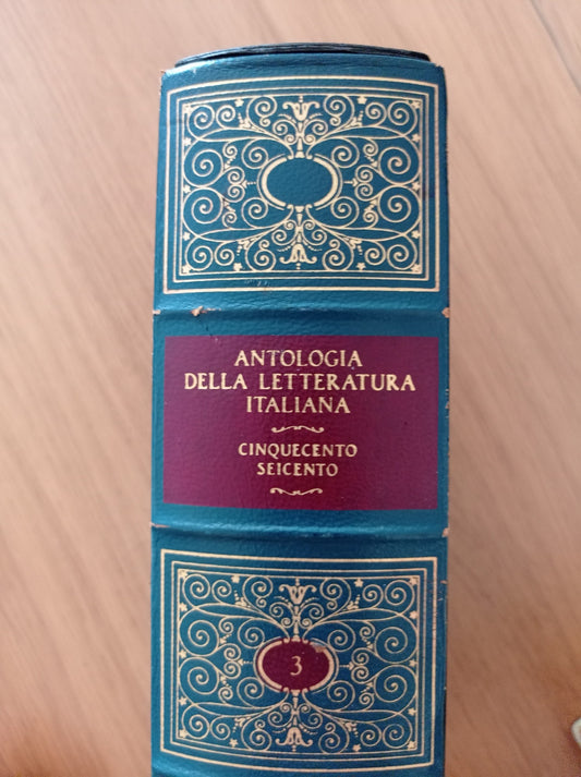 Antologia della letteratura italiana 3 - copertina