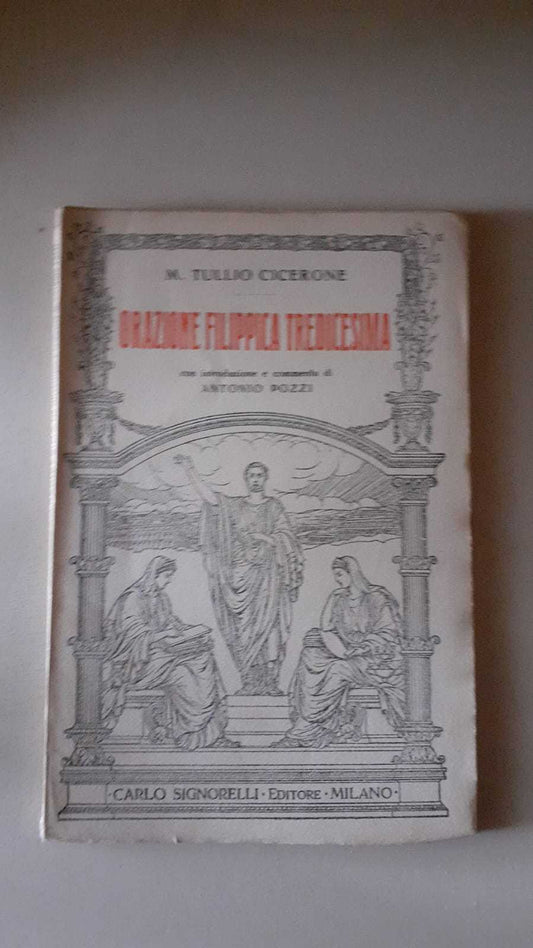 Orazione Filippica Tredicesima - copertina