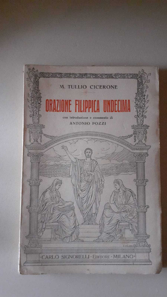 Orazione Filippica Undecima - copertina