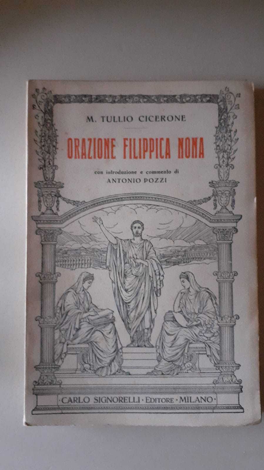 Orazione Filippica Nona - copertina