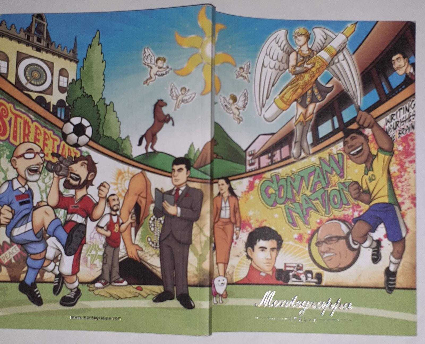 Contamination Montegrappa ITALIA - copertina