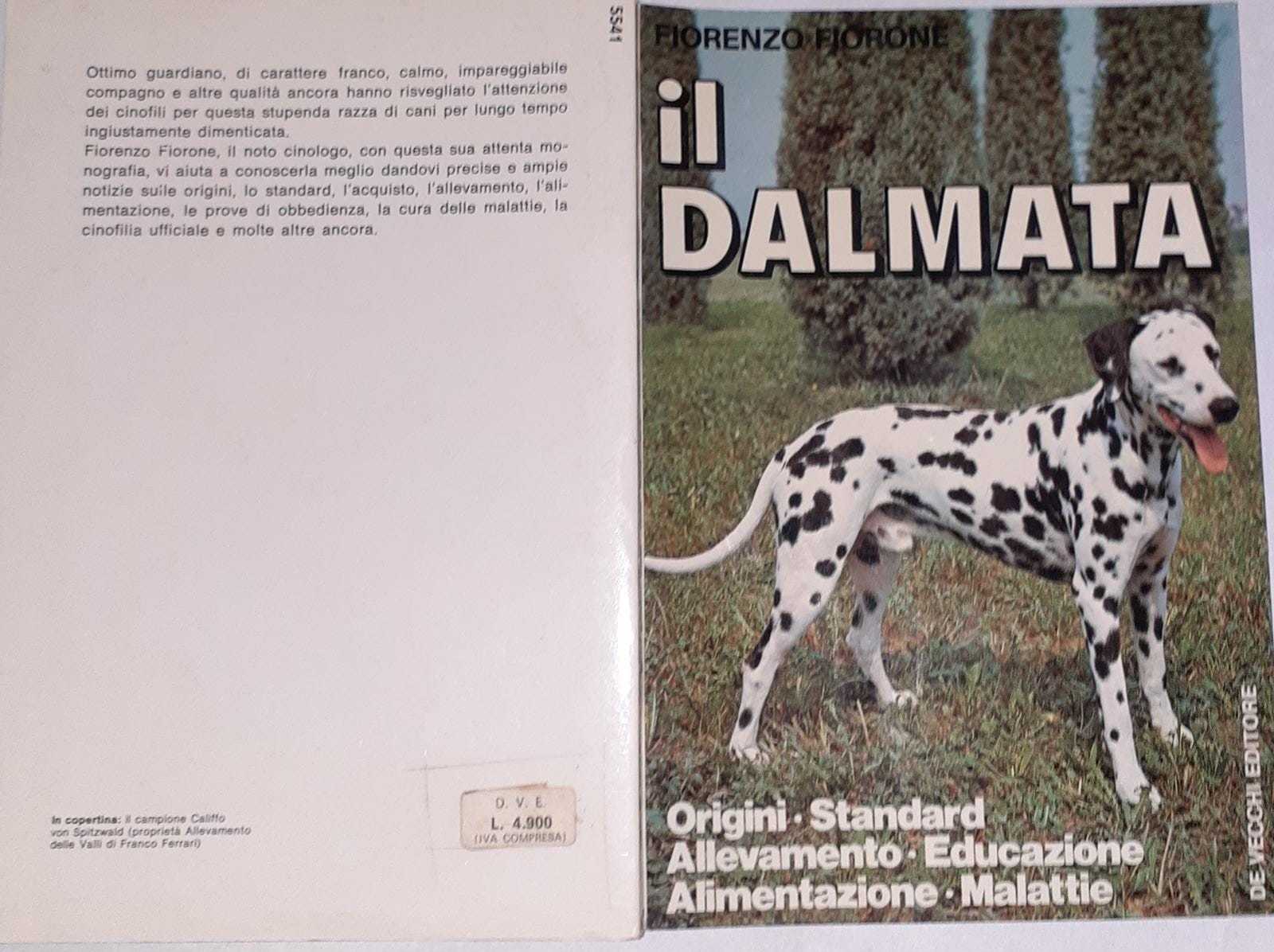 Il dalmata - copertina