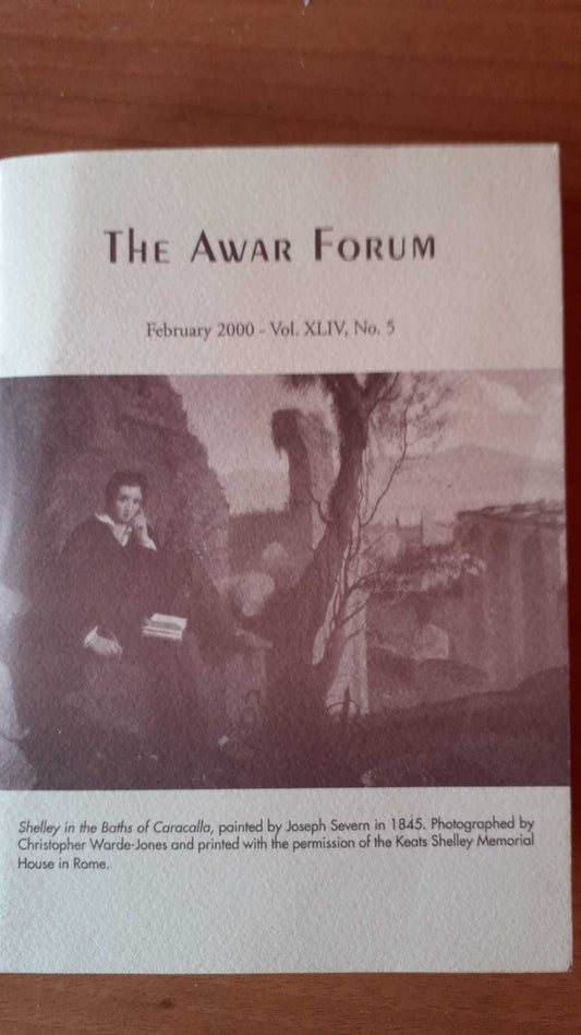 The Awar Forum - copertina