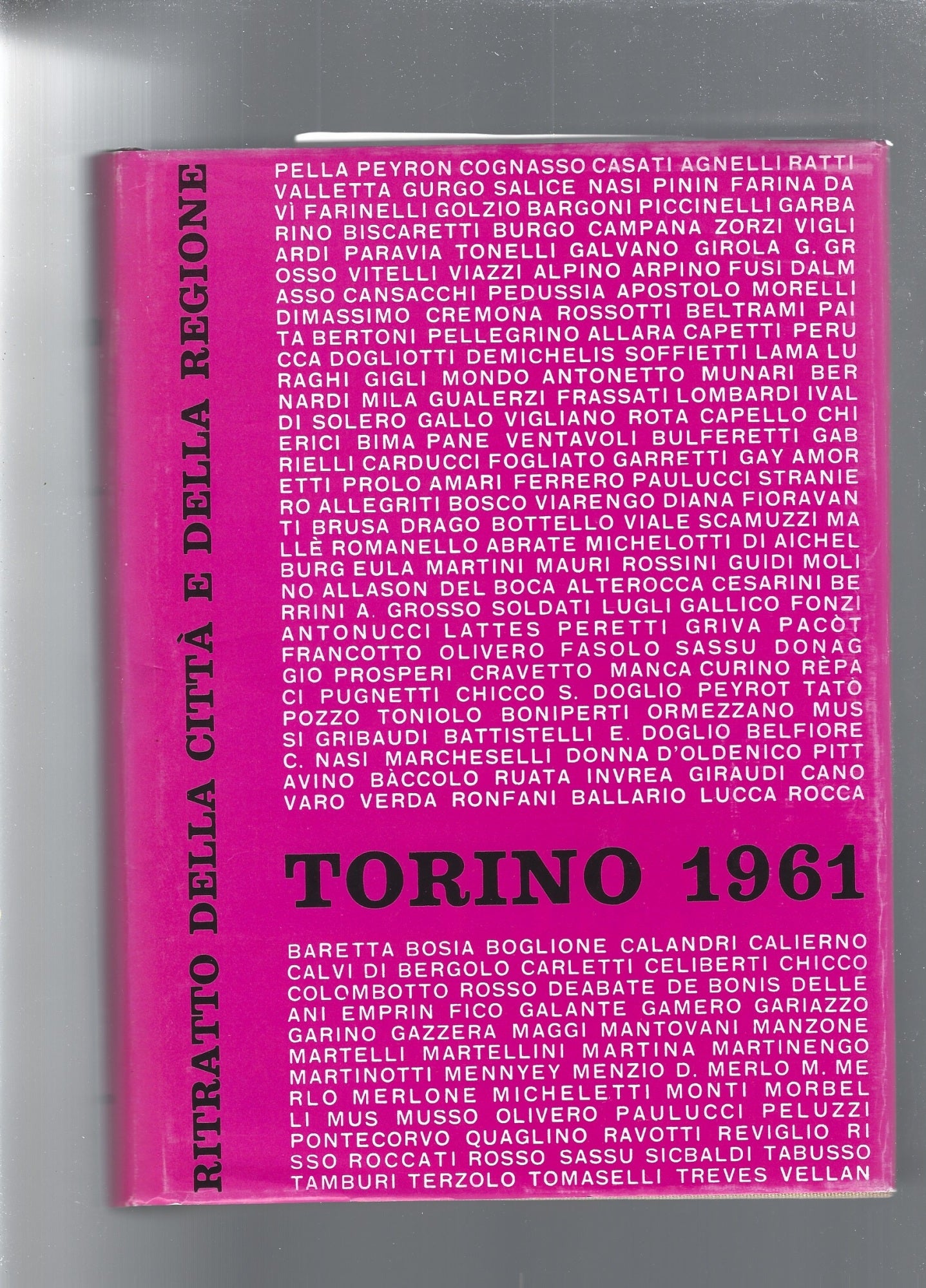 Torino 1961, ritratto della città e della regione. - copertina