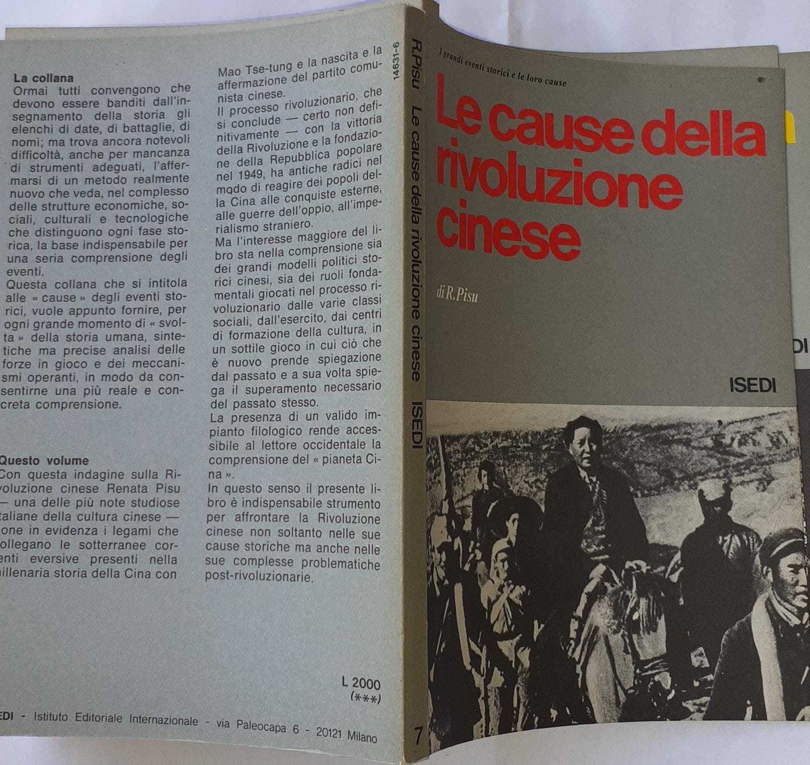 Le cause della rivoluzione cinese - copertina
