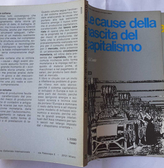 Le cause della nascita del capitalismo - copertina