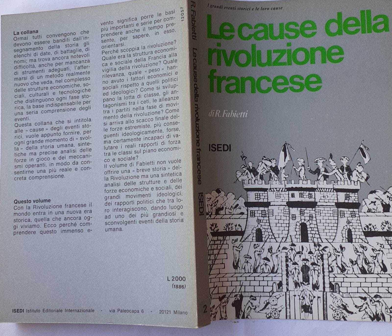 Le cause della Rivoluzione francese - copertina