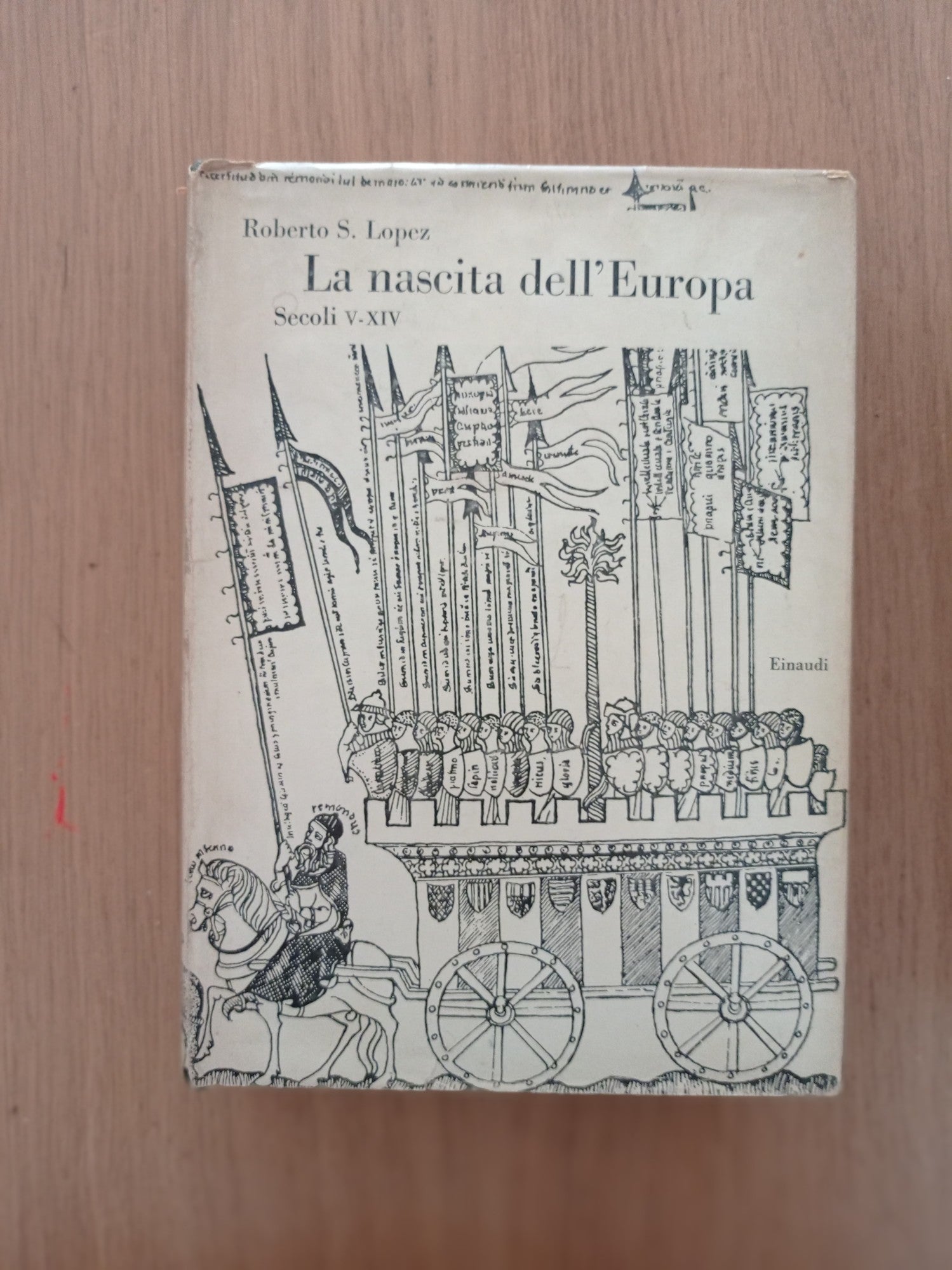 La nascita dell'Europa secoli V - XIV - copertina