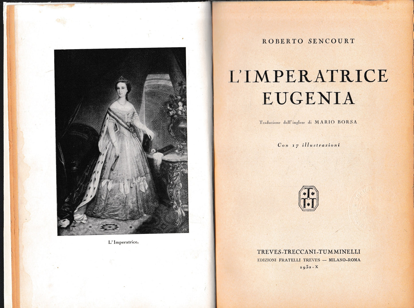 L'Imperatrice Eugenia - copertina