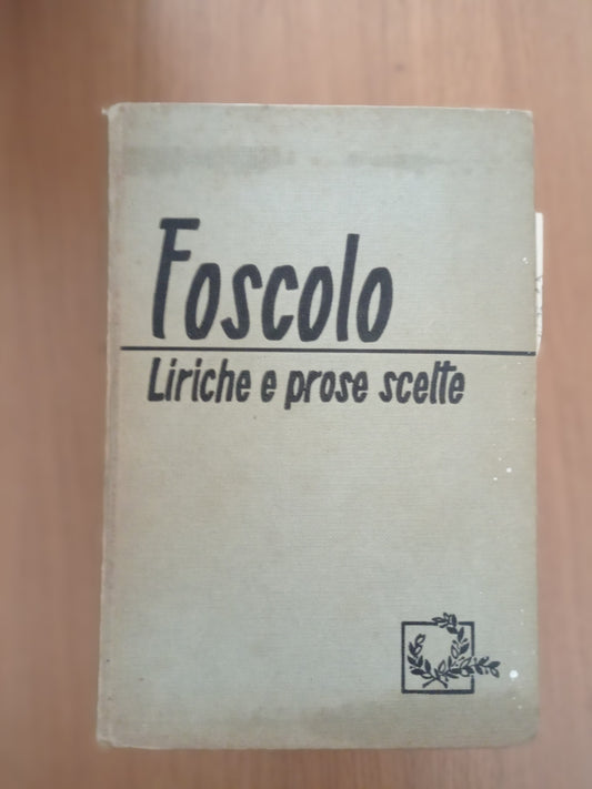 Liriche e prose scelte - copertina