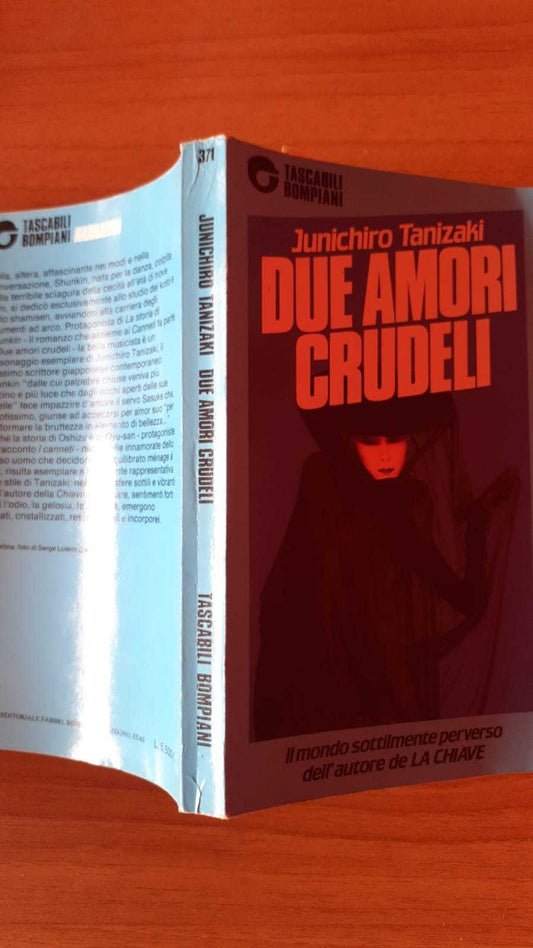Due amori crudeli - copertina