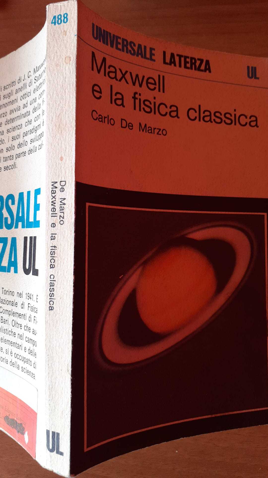 Maxwell e la fisica classica - copertina