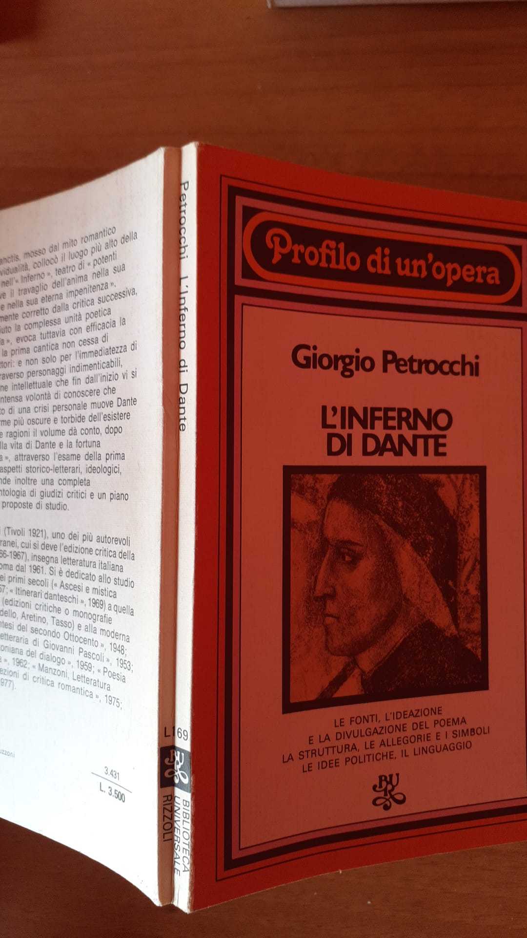 L'inferno di Dante - copertina