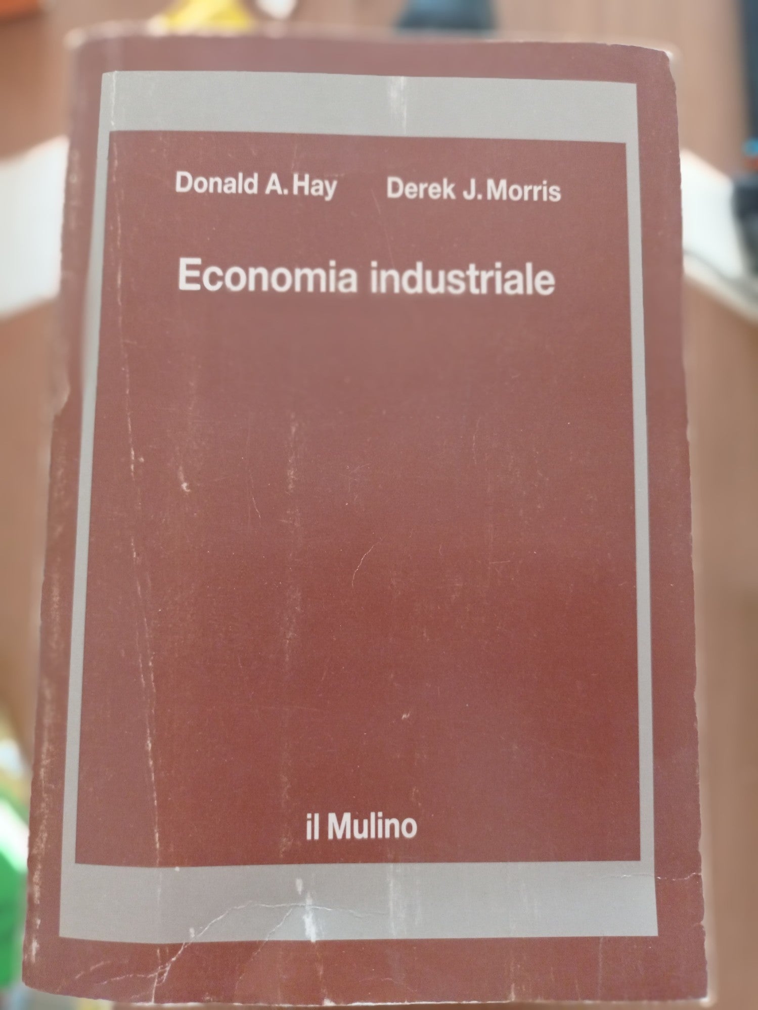 Economia industriale - copertina