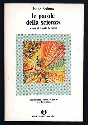 Le parole della scienza - copertina