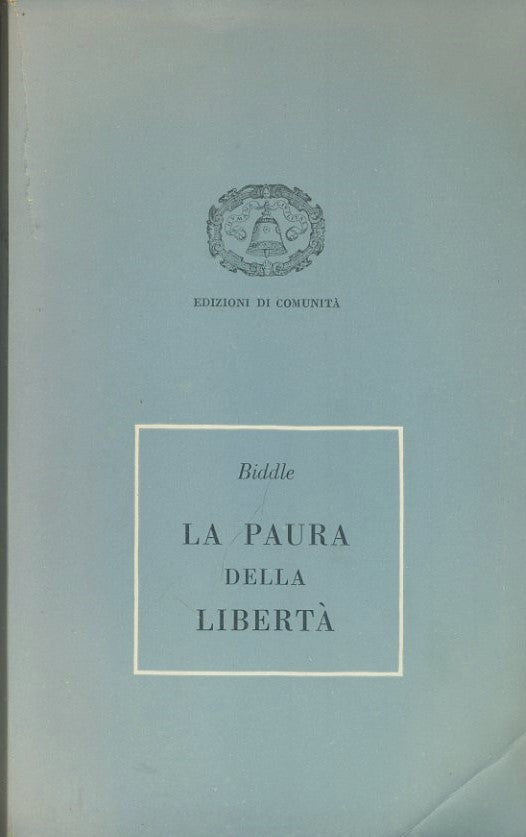 La paura della libertà - copertina