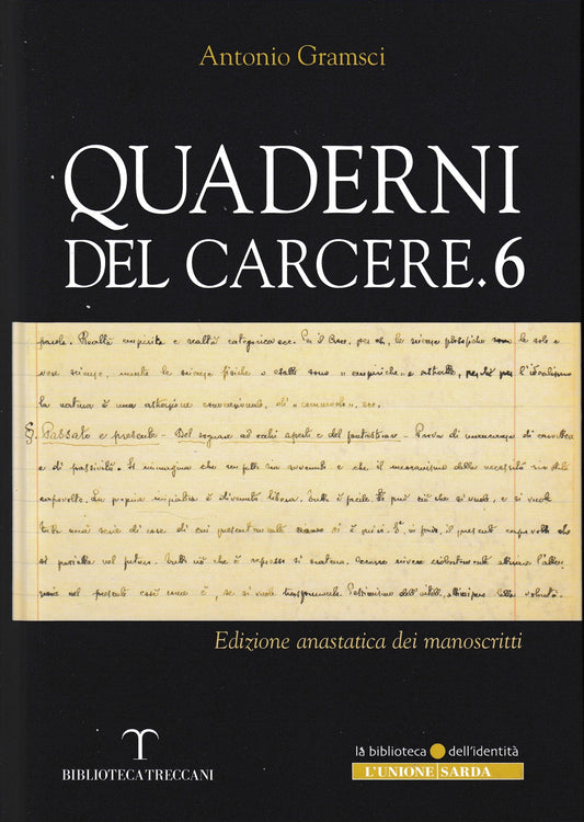 Quaderni del carcere 6. Edizione anastatica dei manoscritti - copertina