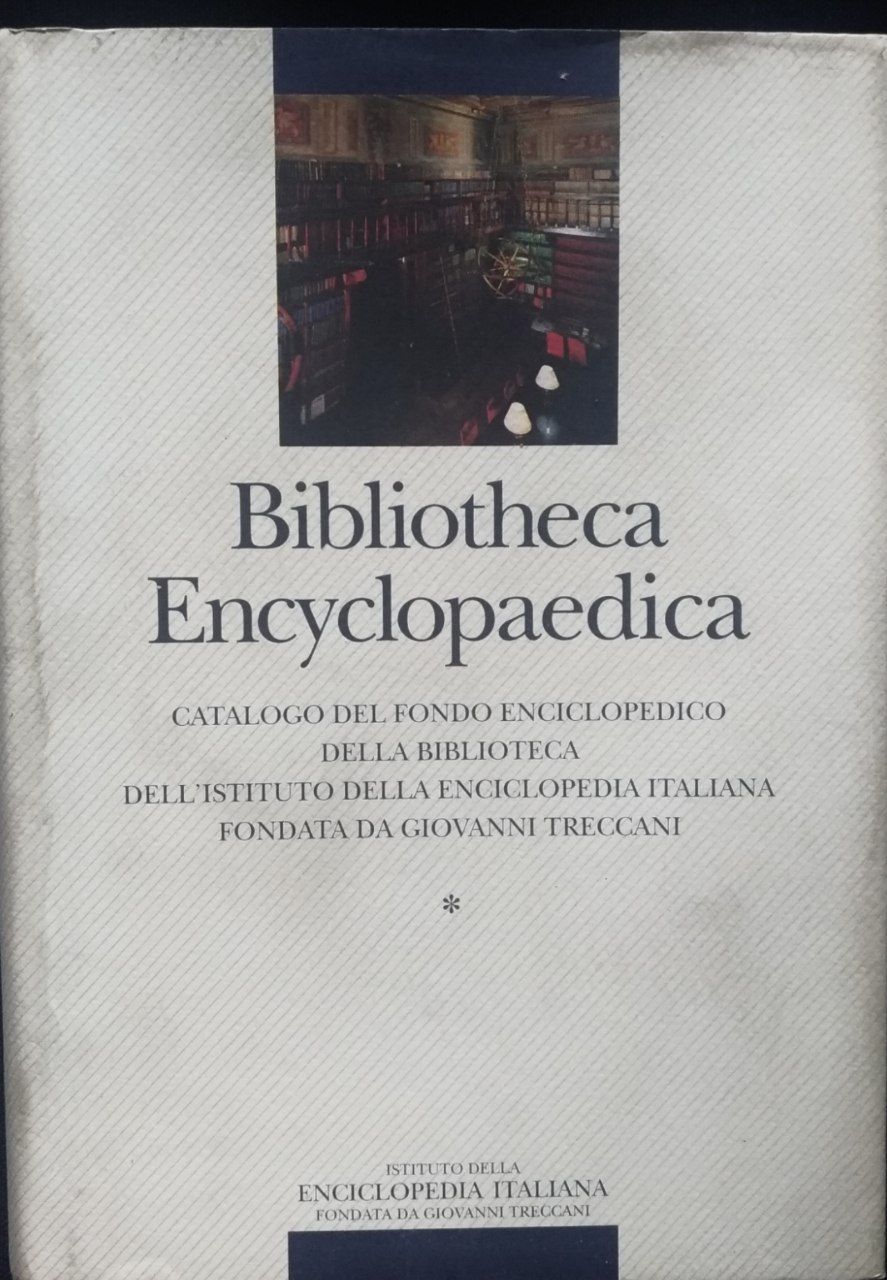 Bibliotheca Encyclopaedica - copertina