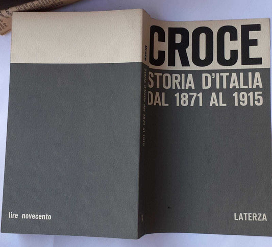 Storia d'Italia dal 1871 al 1915 - copertina