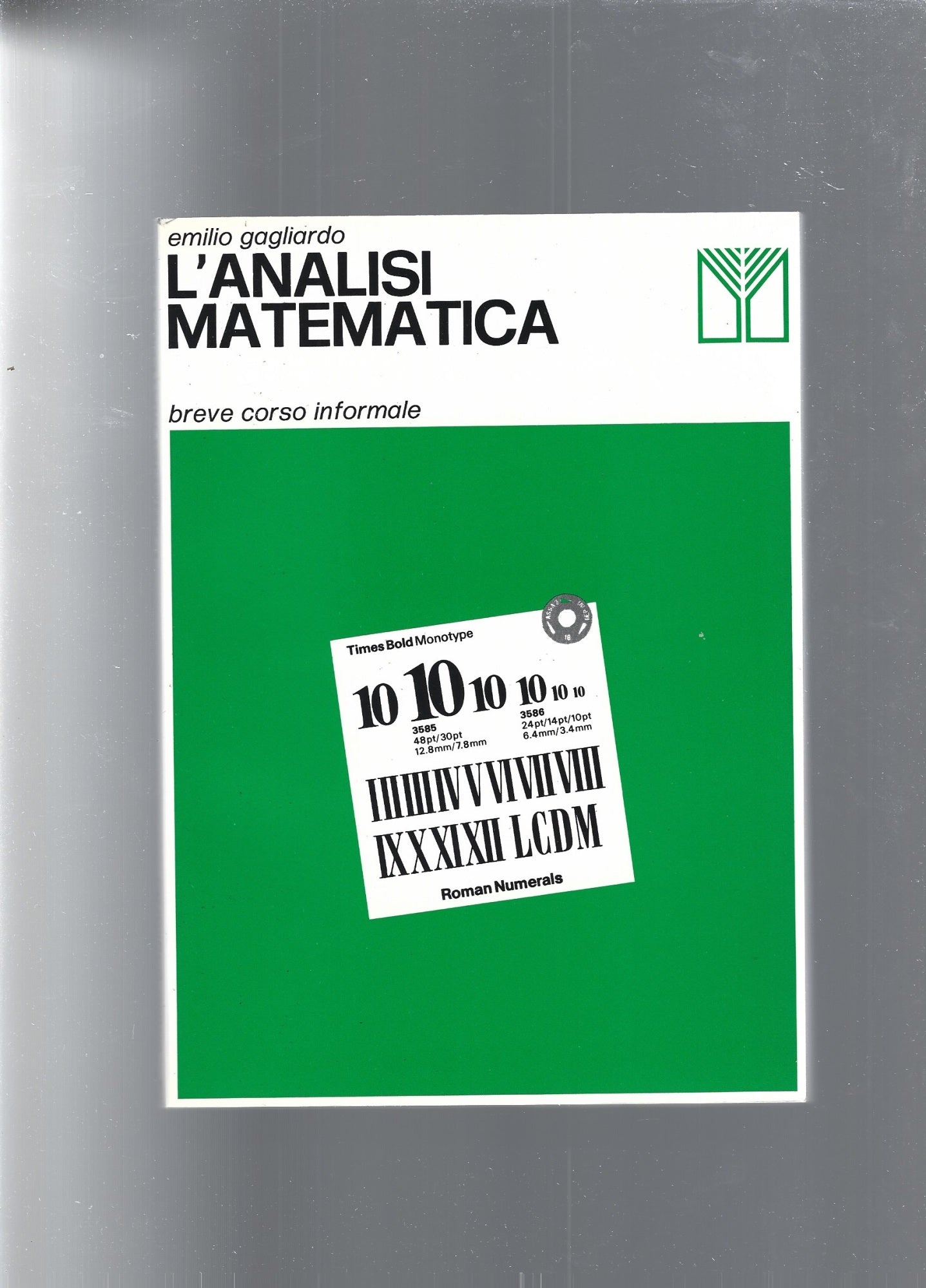 L'analisi matematica - copertina