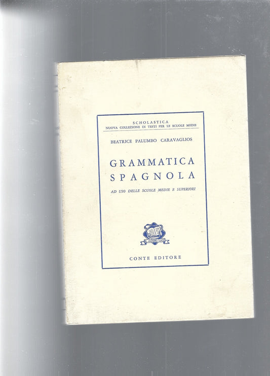 GRAMMATICA SPAGNOLA - copertina