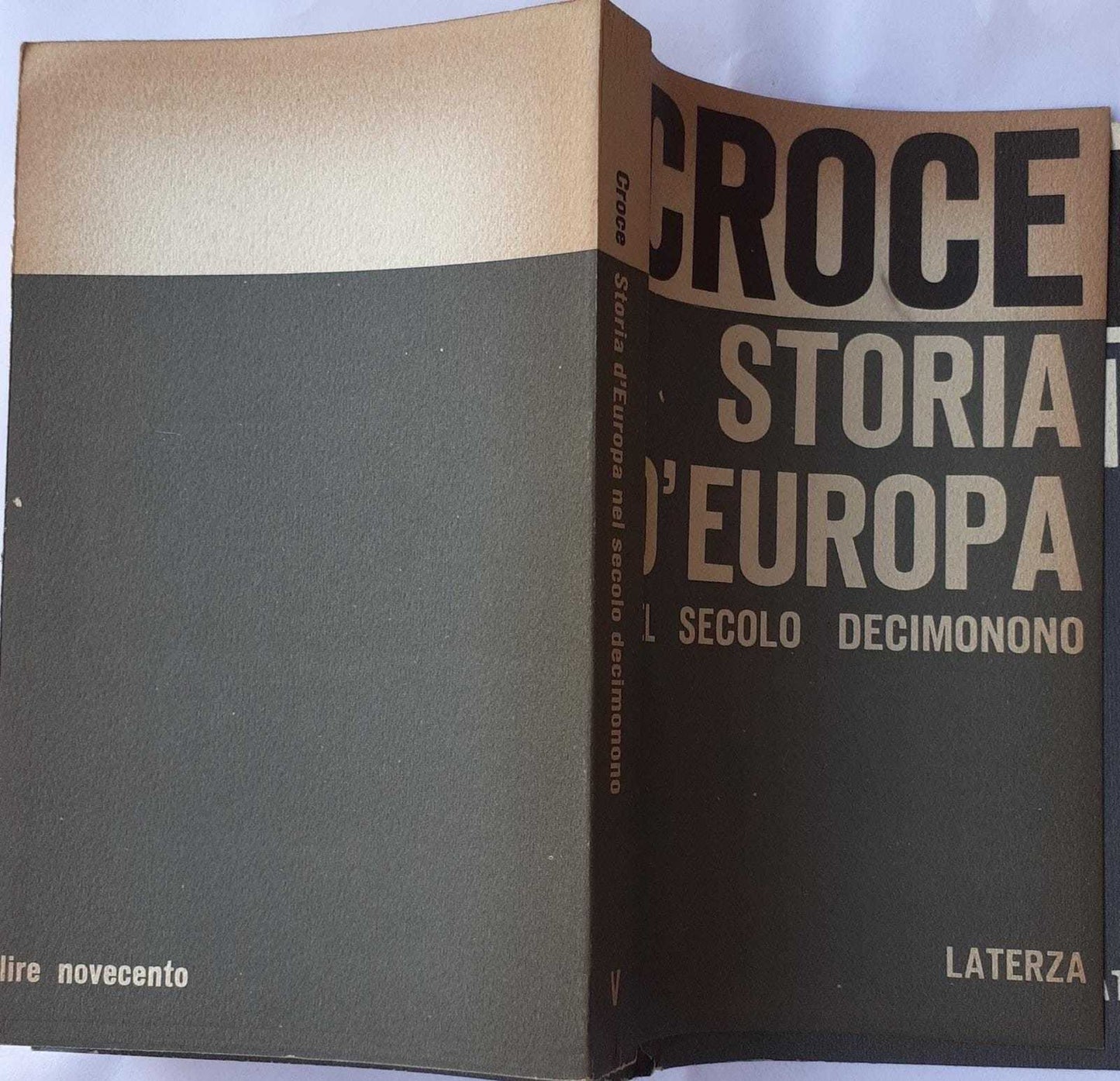 Storia d'Europa. Nel secolo decimonono - copertina