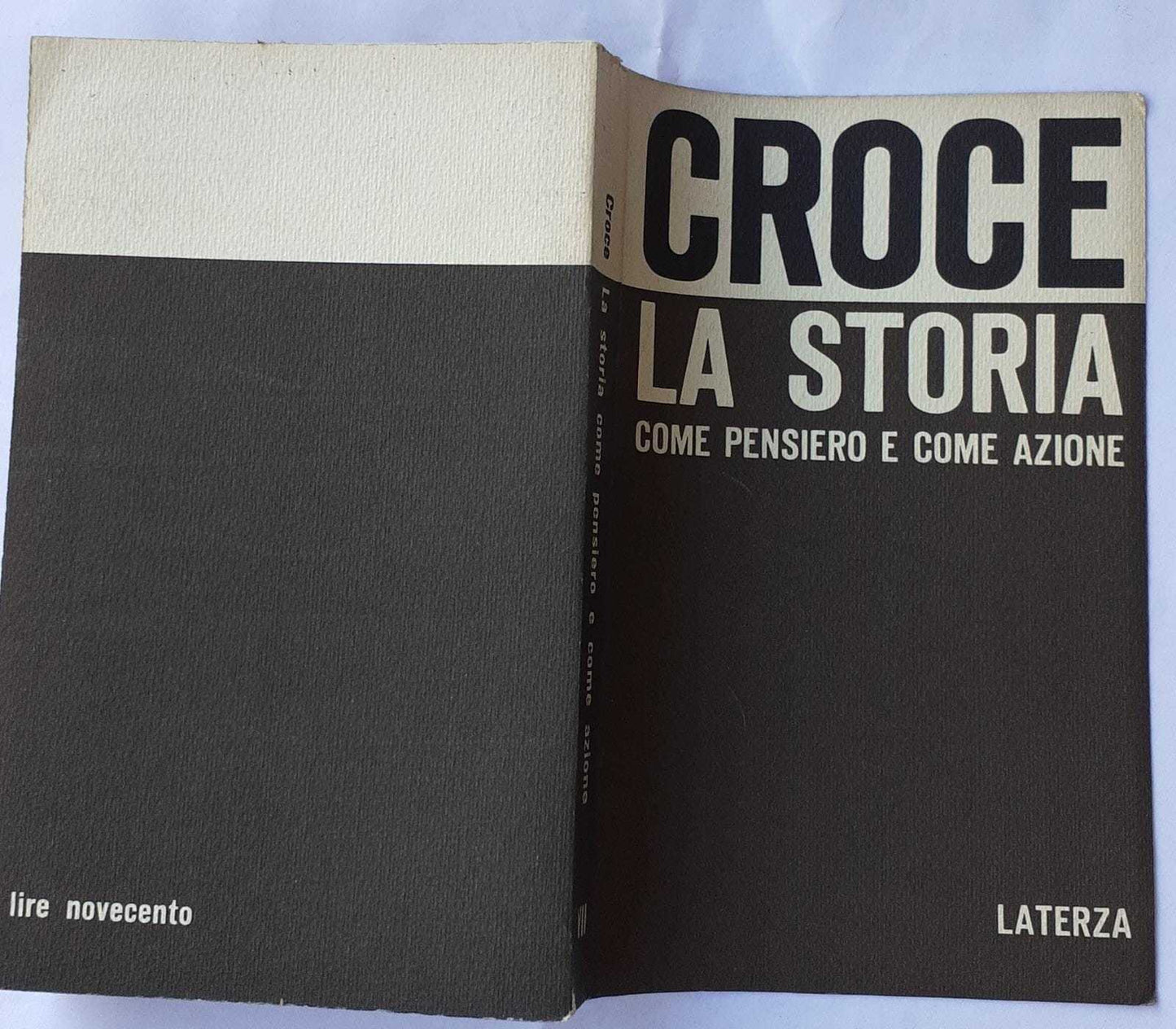 La storia come pensiero e come azione - copertina