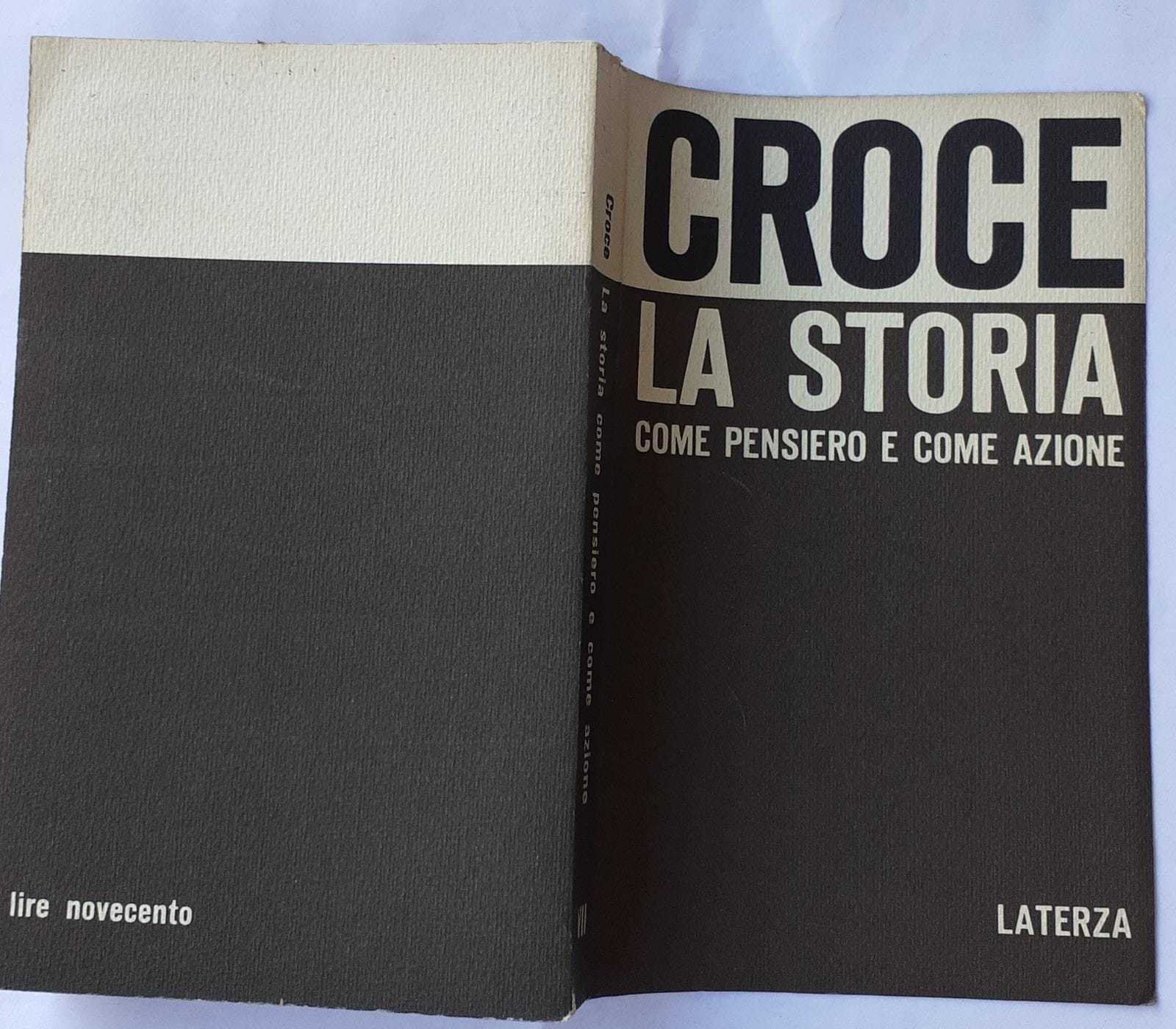 La storia come pensiero e come azione - copertina