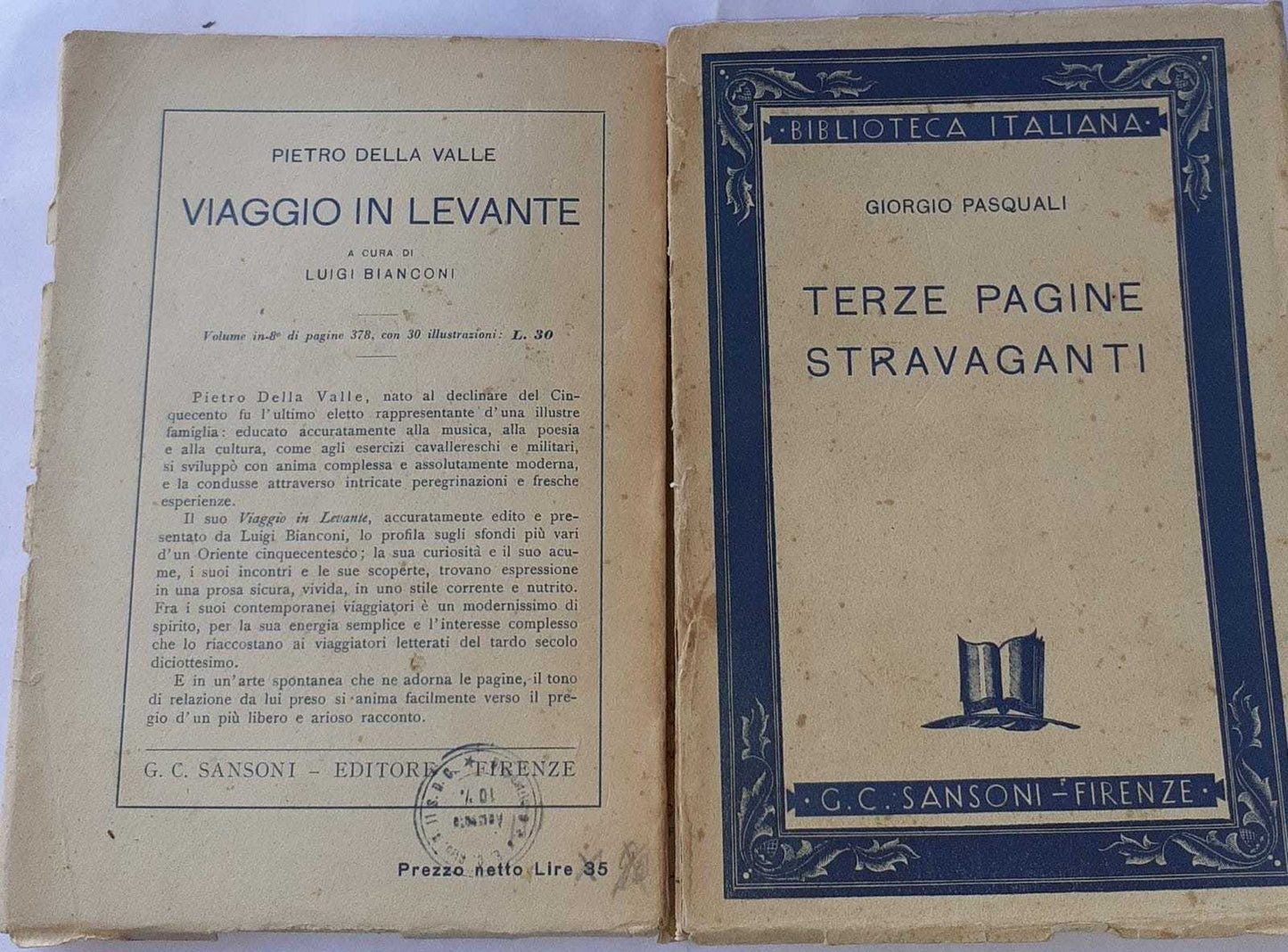Terze pagine stravaganti - copertina