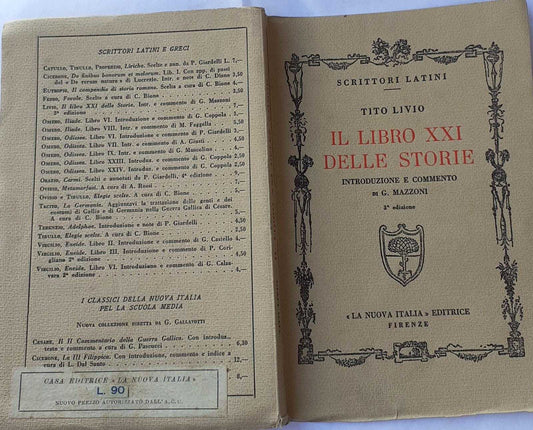 Il libro XXI delle storie - copertina