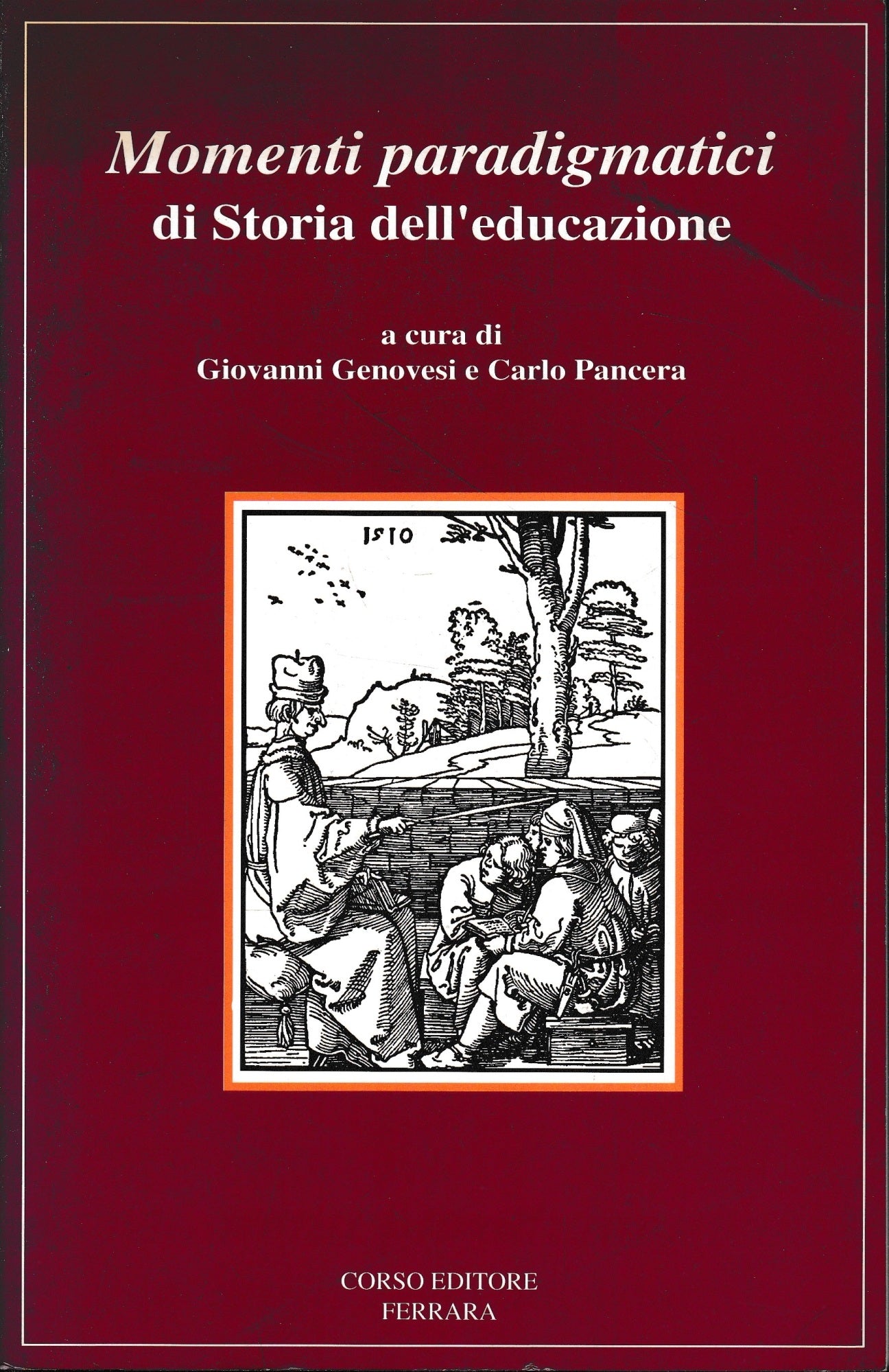 Momenti paradigmatici di storia dell'educazione - copertina